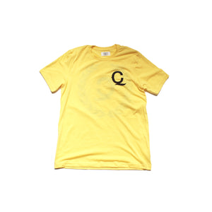 Q&C "CREST" TEE (Yellow)